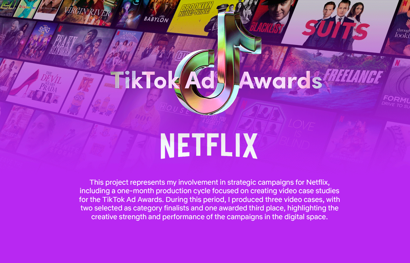 TikTok Ad Awards — Netflix